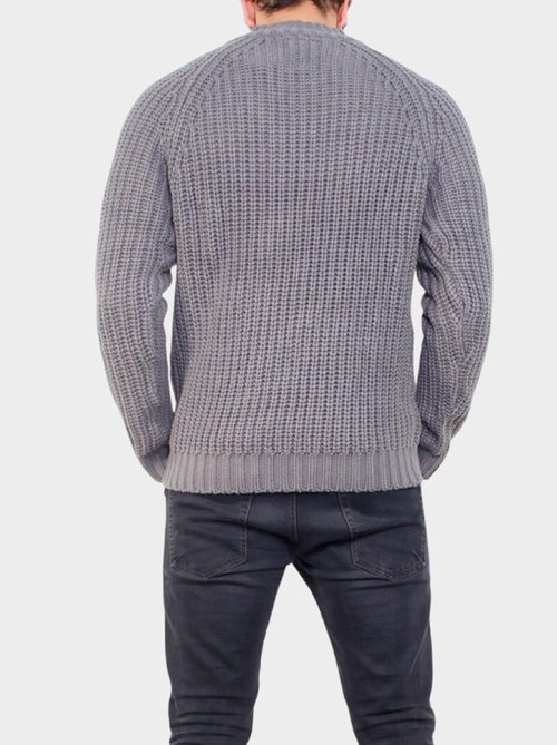 Jersey de punto con cuello alto - Kiabi