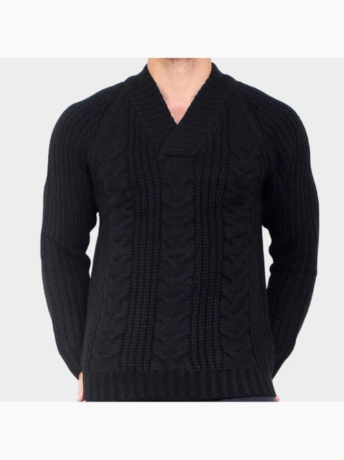 Jersey de punto con cuello alto - Kiabi