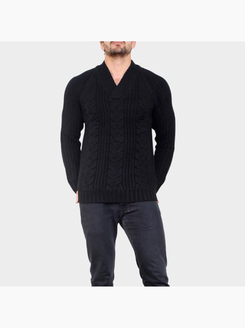 Jersey de punto con cuello alto - Kiabi