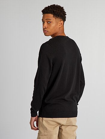 Jersey de punto con cuello de pico +1,90 m