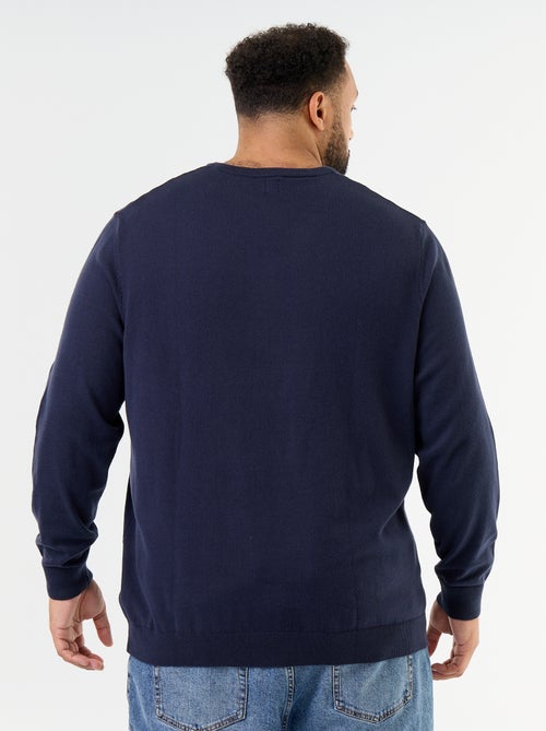 Jersey de punto con cuello de pico - Kiabi Jersey de punto con cuello de pico - Kiabi