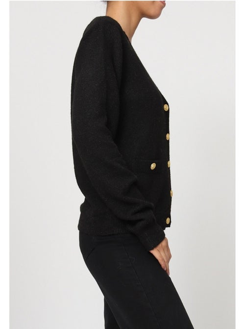 Jersey de punto con cuello de pico Kebello - Kiabi