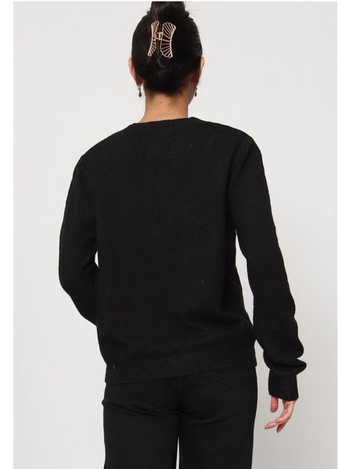 Jersey de punto con cuello de pico Kebello - Kiabi