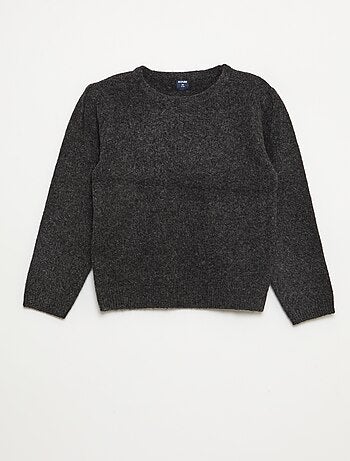 Jersey de punto con cuello desmontable