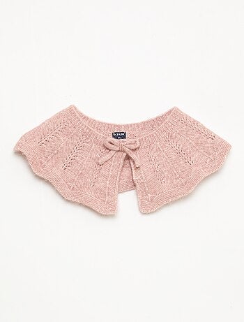 Jersey de punto con cuello desmontable