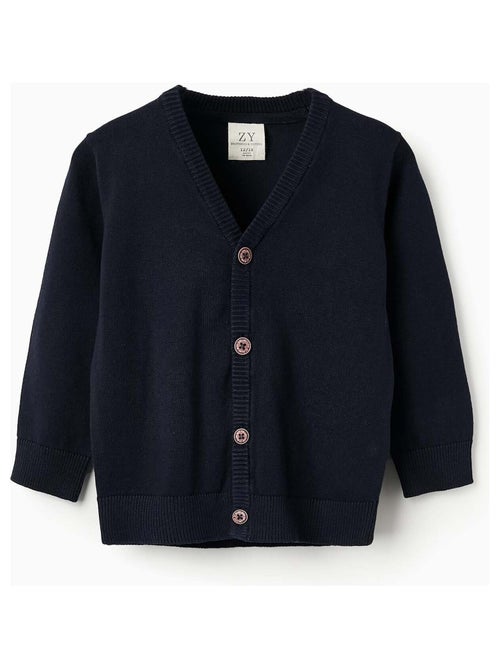 Jersey de punto con cuello en v - Kiabi