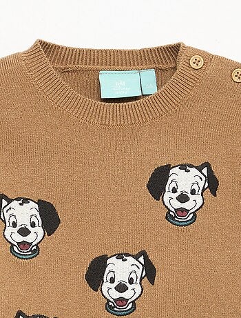 Jersey de punto con cuello redondo 'Disney' 'Dálmata'