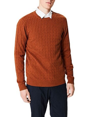 Jersey de punto con cuello redondo Kebello