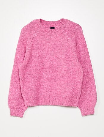 Jersey de punto con cuello redondo - Kiabi