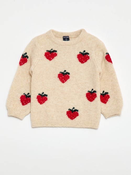 Jersey de punto con diseño fantasía - Kiabi