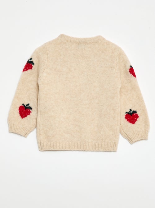 Jersey de punto con diseño fantasía - Kiabi