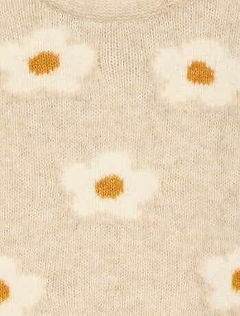 Jersey de punto con diseño fantasía