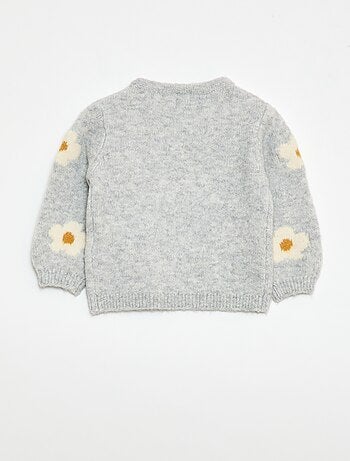 Jersey de punto con diseño fantasía