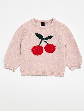 Jersey de punto con diseño fantasía