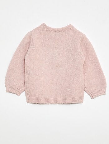 Jersey de punto con diseño fantasía