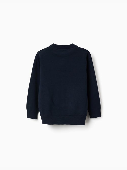 Jersey de punto con extremos acanalados - Kiabi