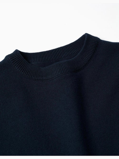 Jersey de punto con extremos acanalados - Kiabi