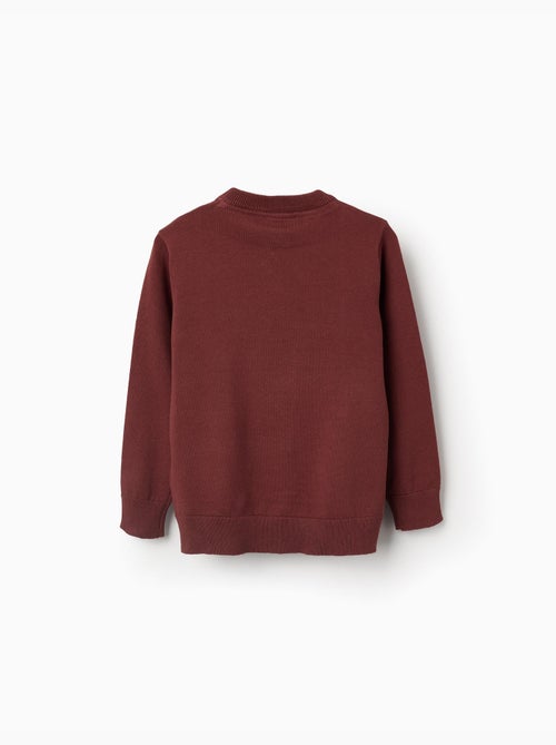 Jersey de punto con extremos acanalados - Kiabi