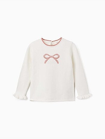 Jersey de punto con corazón jacquard