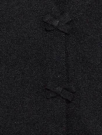 Jersey de punto con nudos decorativos