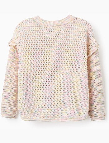 Jersey de punto con volantes