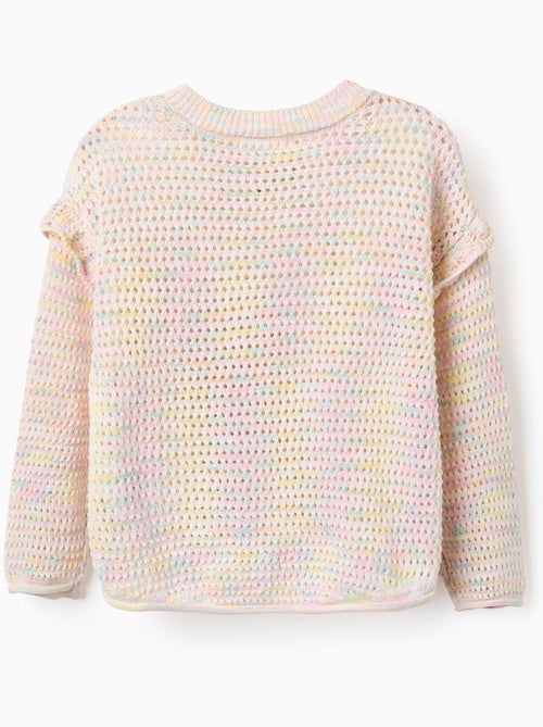 Jersey de punto con volantes - Kiabi