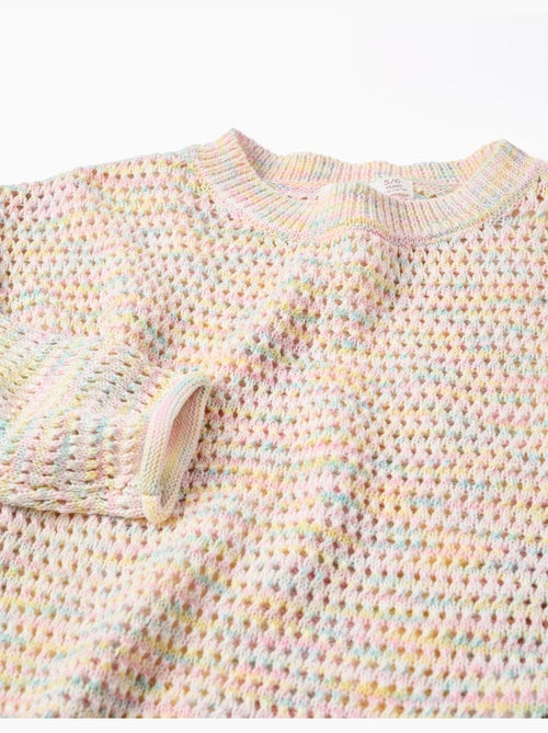 Jersey de punto con volantes - Kiabi