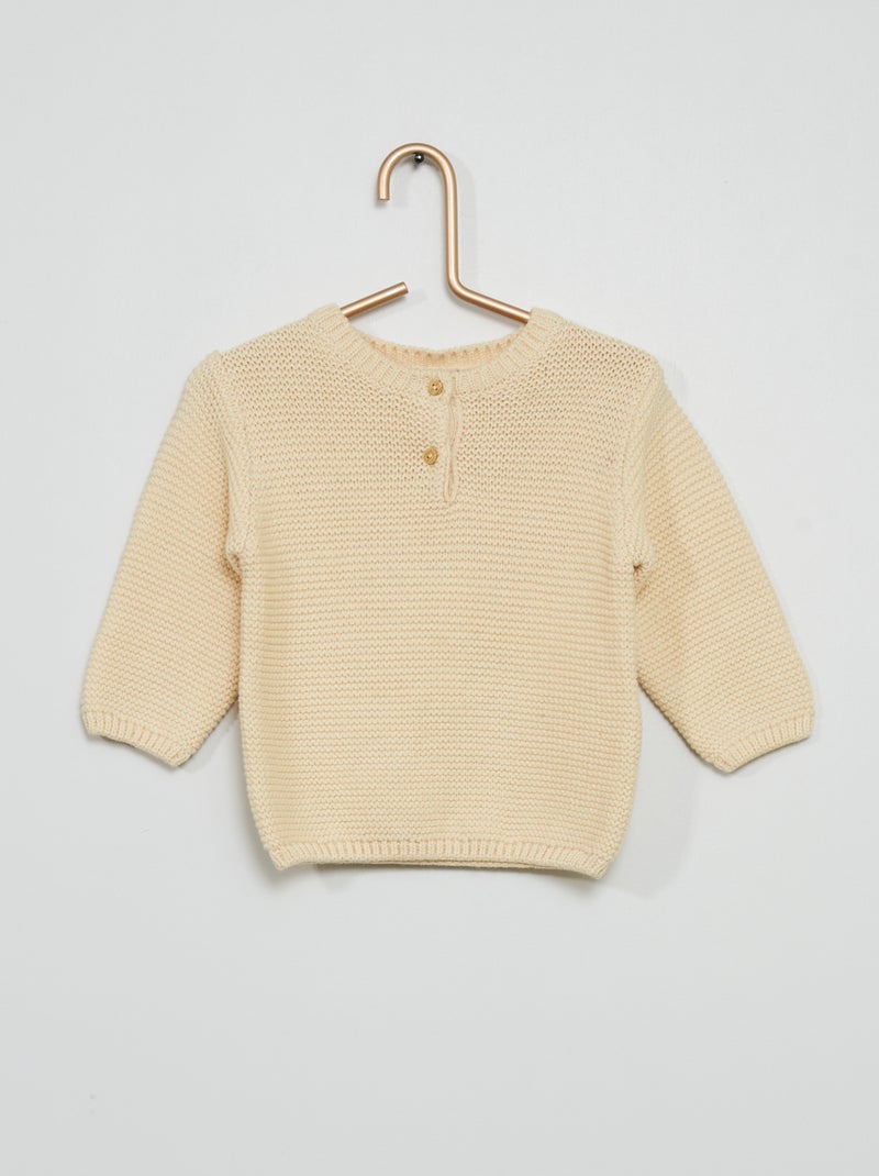 Jersey de punto crudo - Kiabi