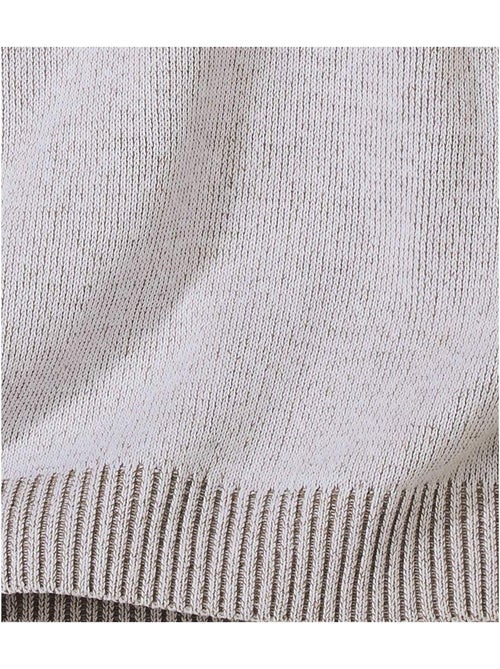 Jersey de punto de algodón jaspeado con cuello camionero - Kiabi Jersey de punto de algodón jaspeado con cuello camionero - Kiabi