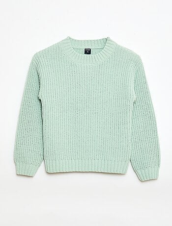 Jersey de punto de chenilla