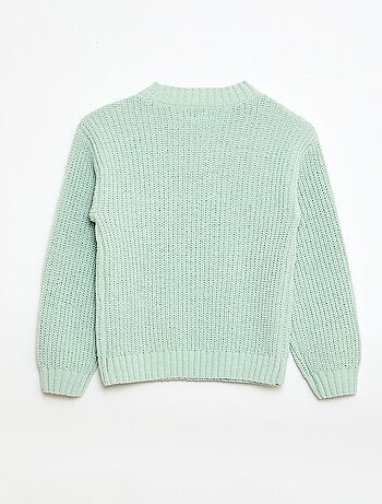 Jersey de punto de chenilla