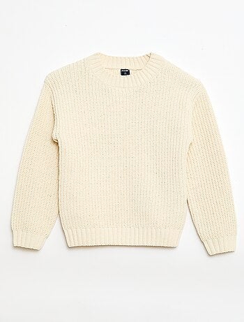 Jersey de punto de chenilla