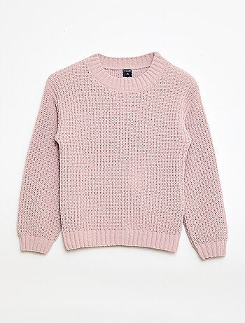 Jersey de punto de chenilla