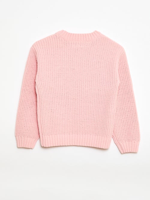 Jersey de punto de chenilla - Kiabi