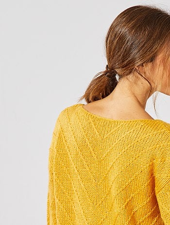 Jersey de punto de fantasía - Kiabi