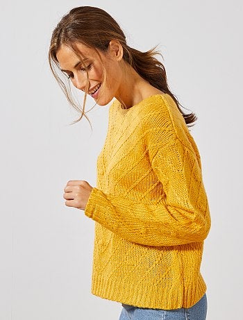 Jersey de punto de fantasía - Kiabi