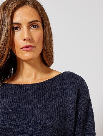 Jersey de punto de fantasía - Kiabi