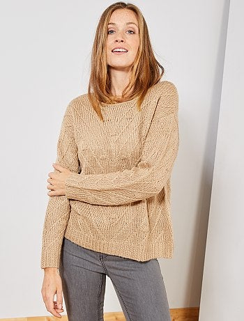 Jersey de punto de fantasía - Kiabi