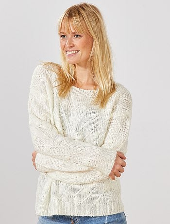 Jersey de punto de fantasía - Kiabi