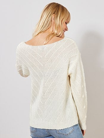 Jersey de punto de fantasía - Kiabi