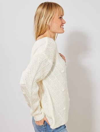 Jersey de punto de fantasía - Kiabi