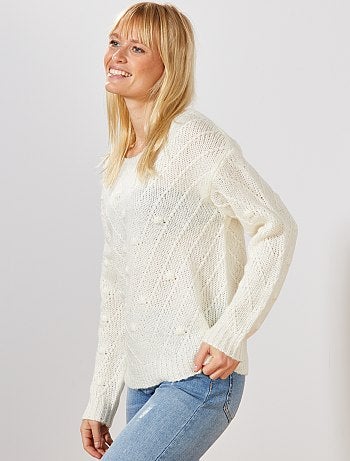 Jersey de punto de fantasía - Kiabi