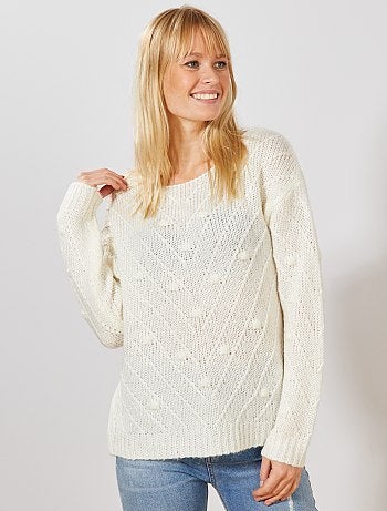 Jersey de punto de fantasía - Kiabi