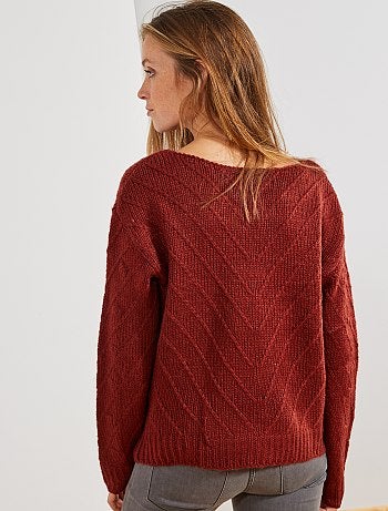 Jersey de punto de fantasía - Kiabi