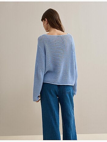 Jersey de punto de ganchillo, MO Fashion