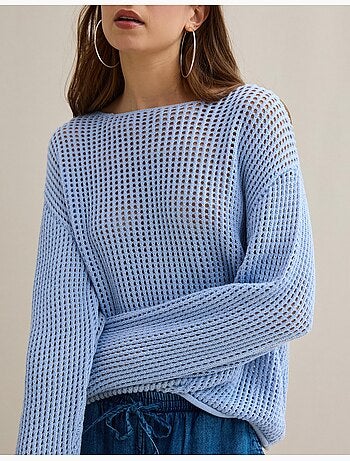 Jersey de punto de ganchillo, MO Fashion