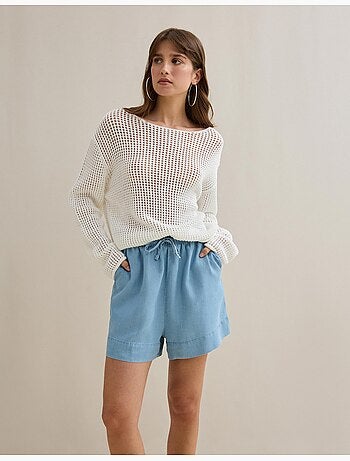 Jersey de punto de ganchillo, MO Fashion