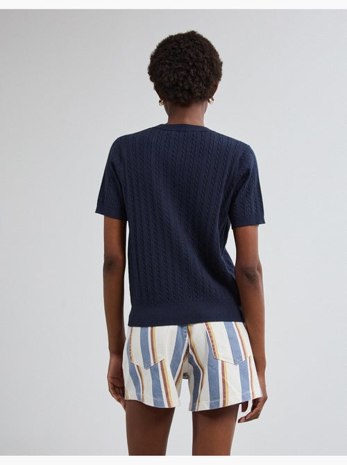 Jersey de punto de manga corta, mo fashion - Kiabi