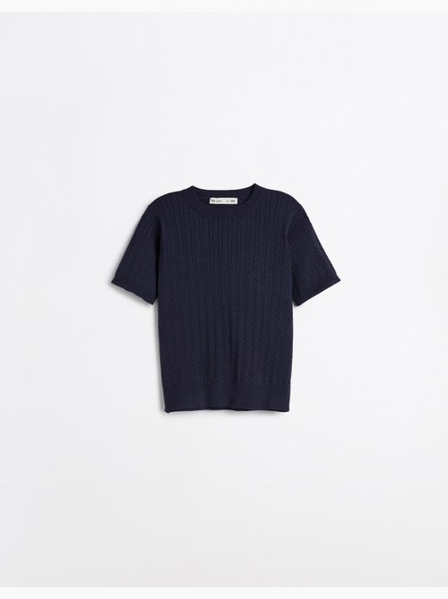 Jersey de punto de manga corta, mo fashion - Kiabi