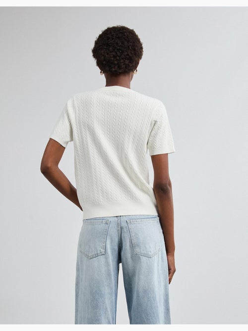 Jersey de punto de manga corta, mo fashion - Kiabi